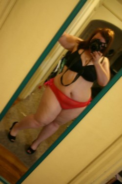 stacy42g:  bbw-lust:     You would look so much better in a thong  Sexy