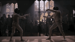 mindhost:  Better fencing choreography in