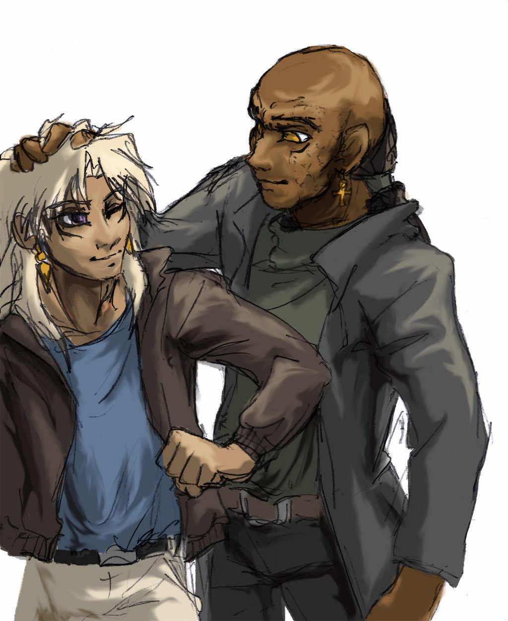 artistefish: Brothers by ~ArtisteFish