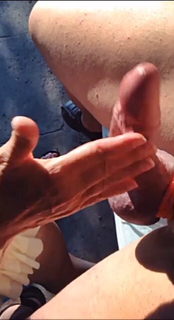 Girlfriend slapping Boyfriend&rsquo;s cock