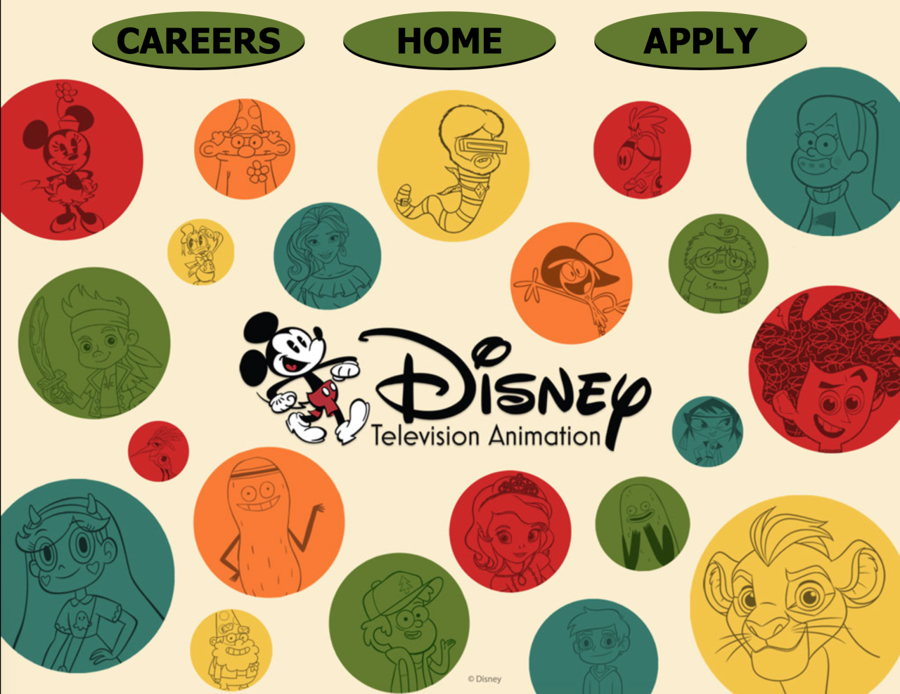 cherryviolets:  wingedartist28:  DISNEY TELEVISION ANIMATION OFFICIAL JOB SITE NOW