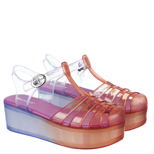 Porn Pics saving-haven:  gradient jelly sandals(more