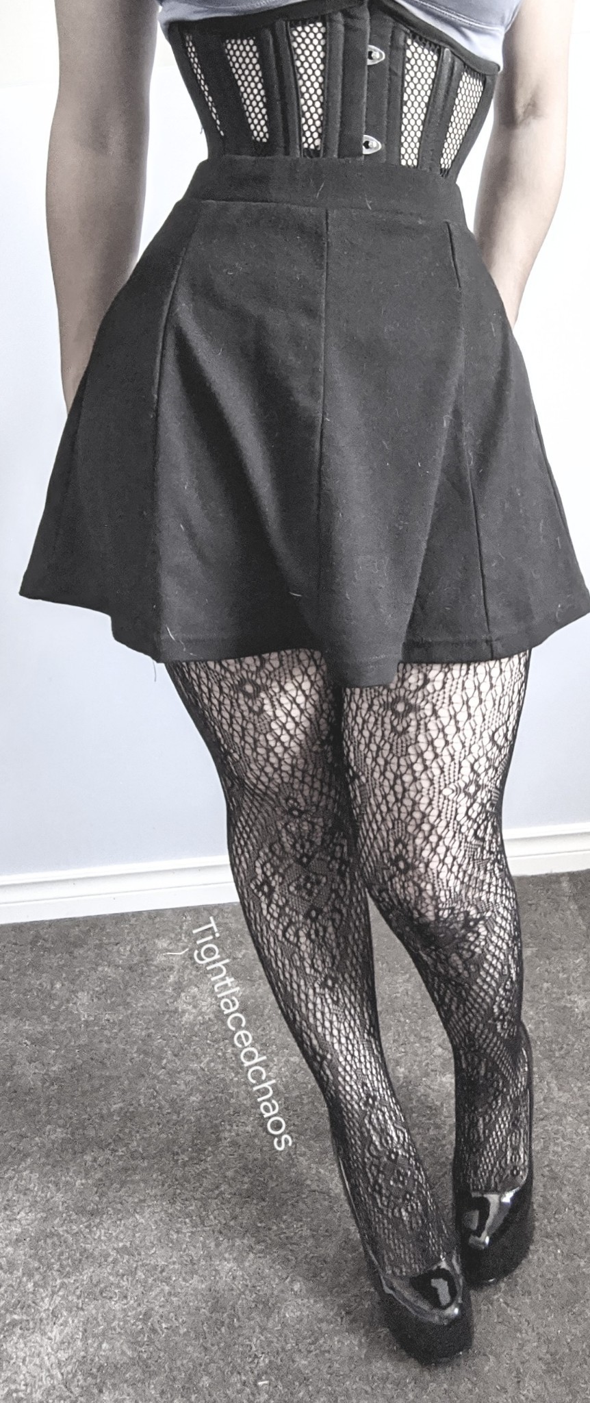 XXX tightlacedchaos:How pretty are these tights?!I photo