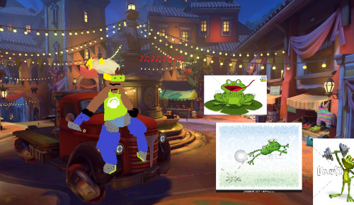 @crystaljedi here’s lucio having a fun time by himself on the payload with his watermarked clipart f