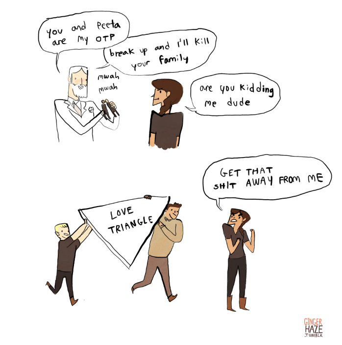 lustyloveylady:  gingerhaze:  HUNGER GAMES COMICS PART 2  What the books are actually