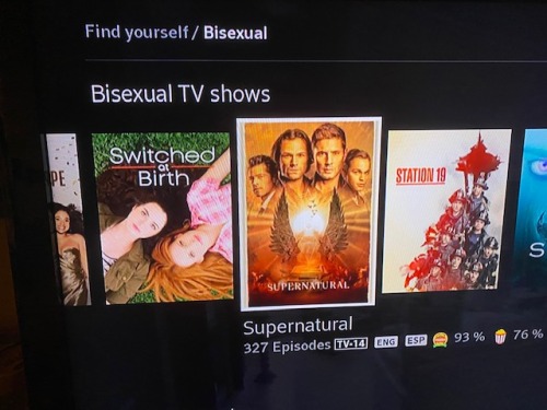 xfinity knows whats up #supernatural#destiel#dean winchester#castiel#bi pride#bisexual