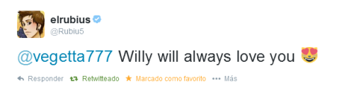 wigetta-rubelangel-love:  Salseo in the noche. No dejan comer a vegetta en paz :v #RubiusShipper (?)