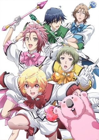 parry-repost:  This is the story of how five high school boys affiliated with the “Binan High School Earth Defense Club aka the Do Nothing Club” are charged by a weird pink wombat creature with protecting the world. Hakone Yumoto, Yufuin En, Kinugawa