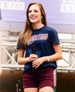 sailforalittle:Laura Osnes performs during 106.7 Lite FM’s Broadway in Bryant Park 2017 at Bry