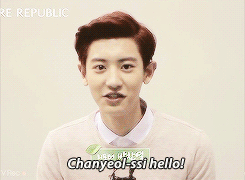 aishiteruyeol:  Chanyeol’s self interview 
