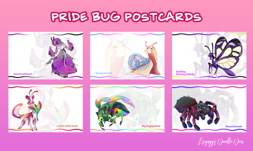 !! Happy Pride Month !!Pick up your favourite pride bug in my shop or grab a digital download!Link i