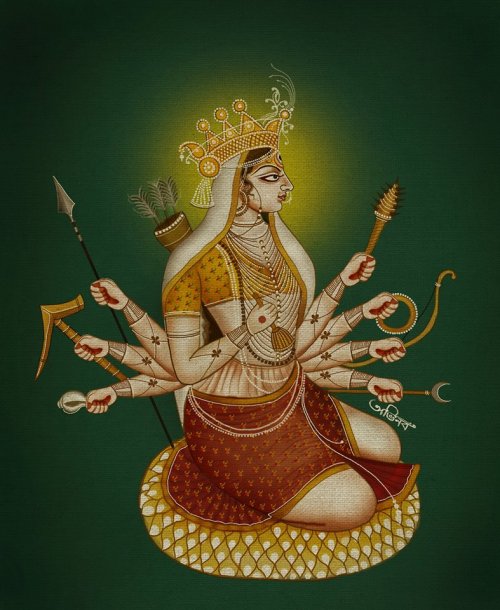 Mahasarasvati by Avinab Mukherjee 