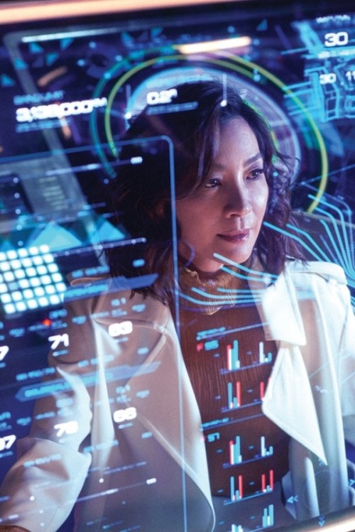 myfavemedia: Michelle Yeoh on the set of Star Trek Discovery (x)