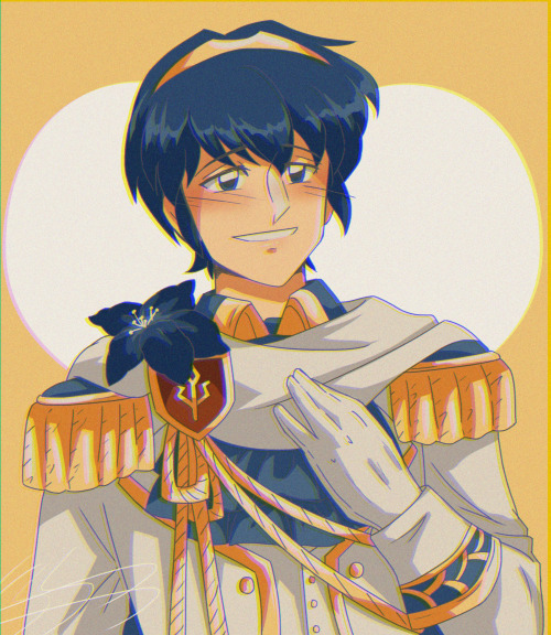 geneseedraws: I drew the lovely wedding Marth…