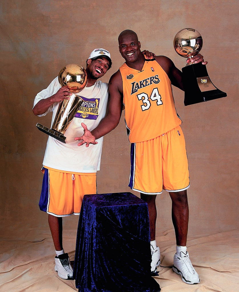 NBA Finals Archive — Shaq and Kobe 2002 NBA Champions