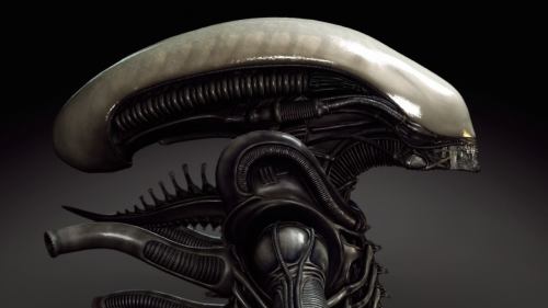 365daysofhorror:  H.R. Giger, the legendary artist behind the Alien designs and so much more amazing art, has died. You will be missed, Mister Giger. 
