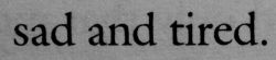 To Young To Be This Sad.