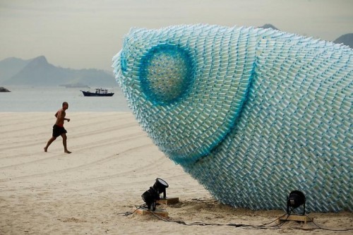 sixpenceee:  As part of the UN Conference on Sustainable Development an enormous outdoor instal