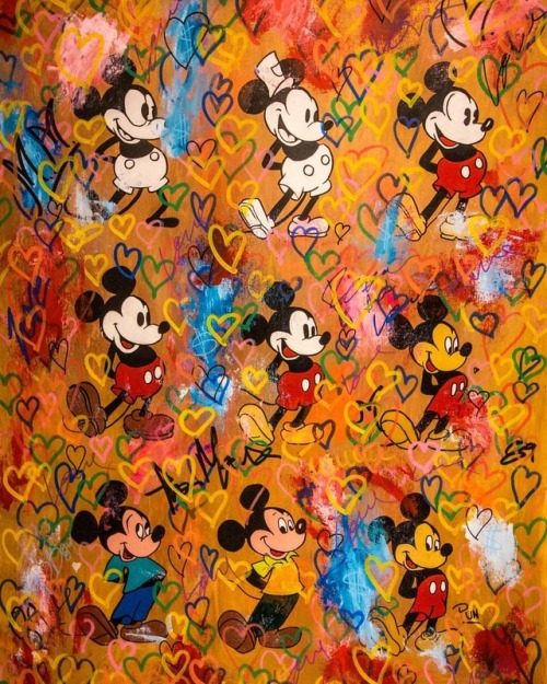 Details of All time Mickey. Available at my Shopify with 50% off!  CarlosPunArt.com WorldWide Shippi