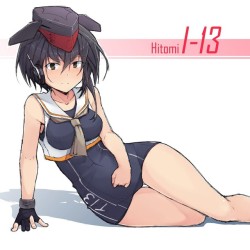 i-13 (kantai collection) drawn by e-qi - Danbooru