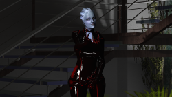 smurfa-021:   Since she became the Shadow Broker, Liara has enjoyed the power that came with the title. And she loves it more for each passing day. So when Miranda asked her to be second in command of Cerberus, the most powerful human organization, she