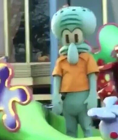 netflixandkoolaid:  Squidward hit that dab 😂 