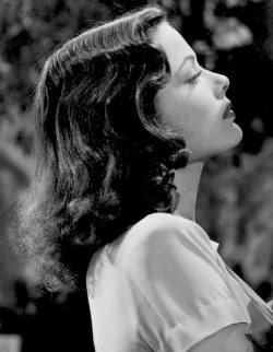 summers-in-hollywood: Gene Tierney in Thunder