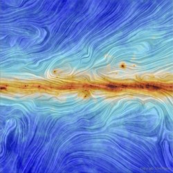 Our Galaxy&Amp;Rsquo;S Magnetic Field From Planck #Nasa #Apod #Milkyway #Galaxy #Magnetism