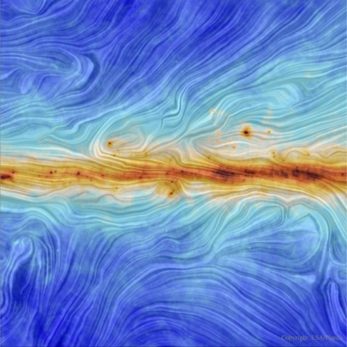 Porn photo Our Galaxy’s Magnetic Field from Planck