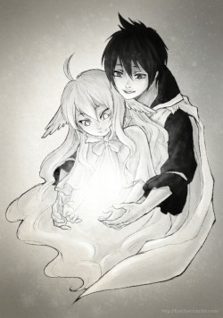 funchan:  “He taught me most of my magic.” – Mavis, chapter 449 A quick sketch. 