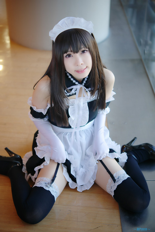 pussysushi: cosplaygirl: 　彩 さん[Aya.] 2014/01/11 東京国際交流館 (Tokyo International Exchange Center) : ～MP