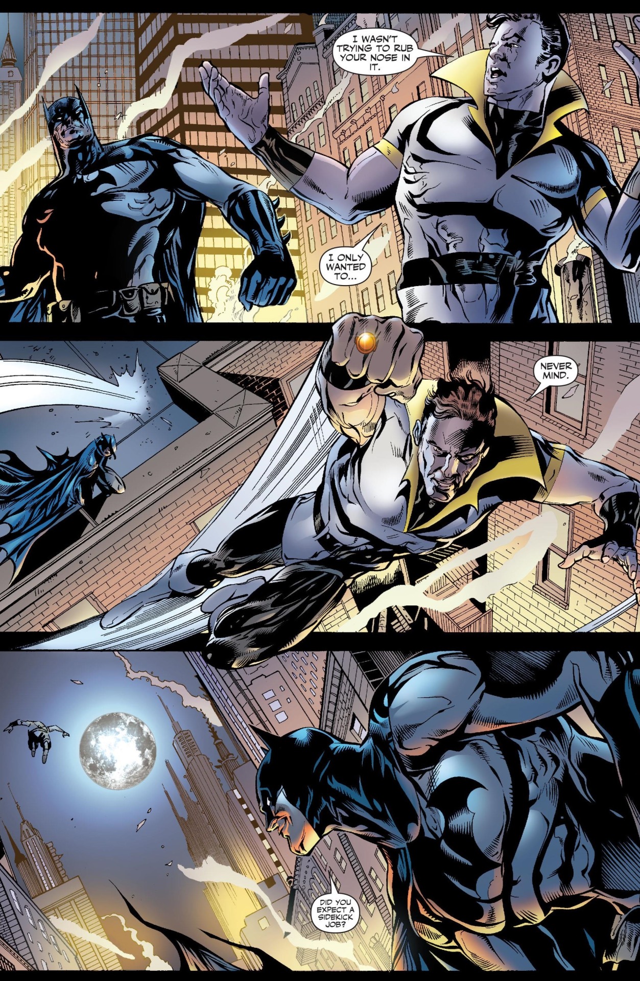 Batman vs. Karate Kid. [from Countdown to Final...