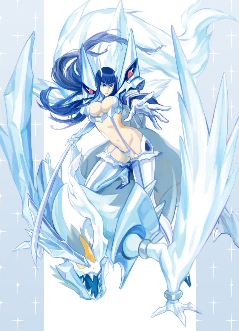 animexfavorites:  Kiryuuin Satsuki &amp; Kyurem ☆ KILL La KILL | rem [pixiv] 