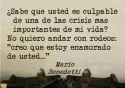 giorgianolml:  Mario Benedetti 