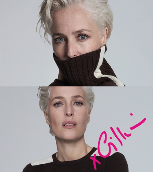gillovny1013:Gillian Anderson for Winser London.  X  Holy&hellip;.