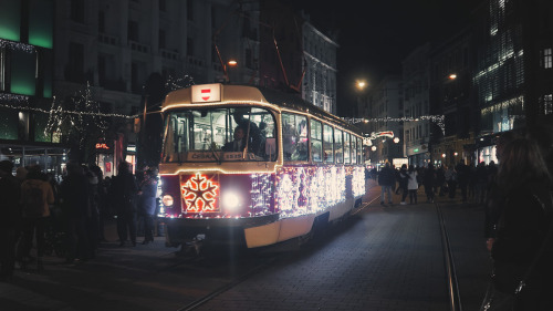 Christmas tram / Vánoční tramvaj, Brno