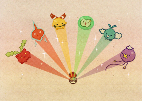 ezeqquiel:pokerainbow by boxdrink
