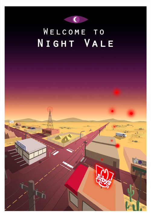 kh-arts:  I’m a fan of the podcast ‘Welcome to Night Vale’ and I’ve been meaning to do a series of illustrations for the episodes, so here they finally are! More to follow :)