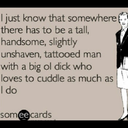 And that’s what keeps me going 🍆👨💜 #ecards #bigdick #cuddle #guyswithtattoos #handsome #oneday