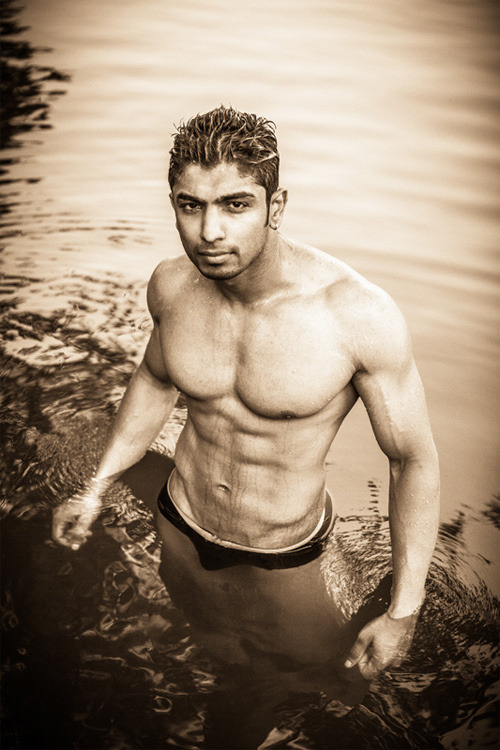 XXX beautyofindianmen:  Jay, a traditional Keralite. photo