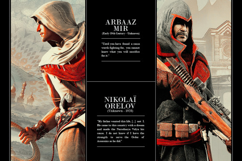 swordofthedarkness: Assassin’s Creed + Playable Characters “My story is one of many thou