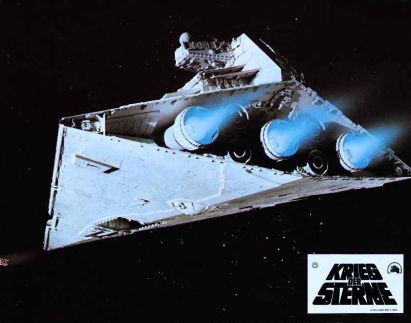 humanoidhistory:  German lobby cards for the original Star Wars (1977) 