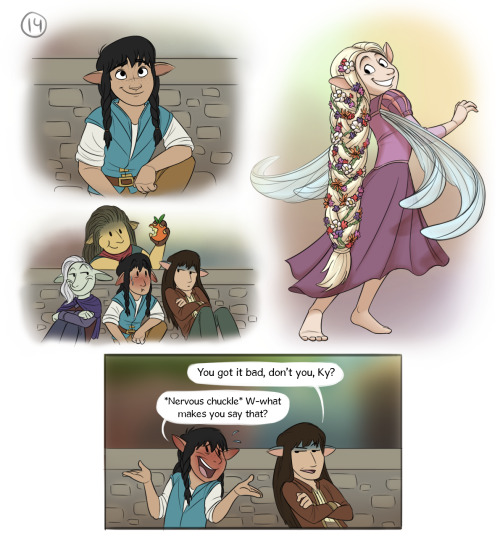 The second and last part of my Royalmelody Tangled AU comic.(Part 1)