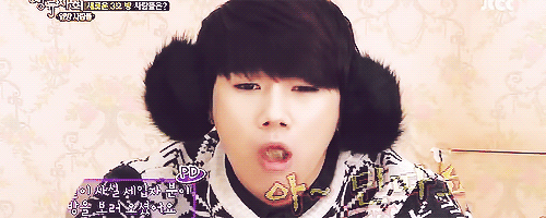 nocturnemelodies:  sunggyu busy stuffing his mouth >< 