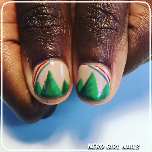 I loved doing these Nicaragua inspired! Her time there with the Peace Corps was cut short but it hol