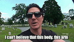 ghostadventurespage:  This part was magnificent! xD  Zak &amp; Nick walking around the graveyard having serious, deep, philosophical monologues….  …And then there’s Aaron…