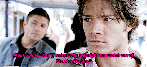aborddelimpala:#MySPNLittleMoments 81/365Was it Sam’s reaction or Jared’s?