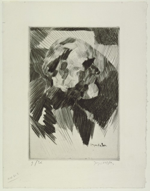 Portrait of E.D., Jacques Villon, 1913, MoMA: Drawings and PrintsGift of the Curt Valentin Estate (b