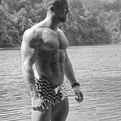 thebruteculture:  Follow @thebruteculture Featuring @edinspire #thebruteculture #muscle #hairymuscle #beard #sexybeard #musclebeard #stud #fitnessinspiration #fitness #blackandwhite #instafit #hotgay #gaymuscle #muscletattoo #hairychest #gaybeards 