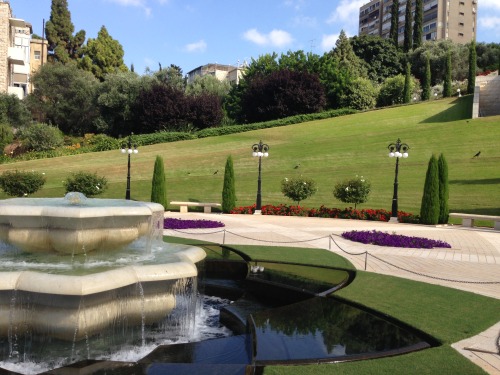 orangeandolive: The Bahai’i gardens, Haifa. Haifa, Israel